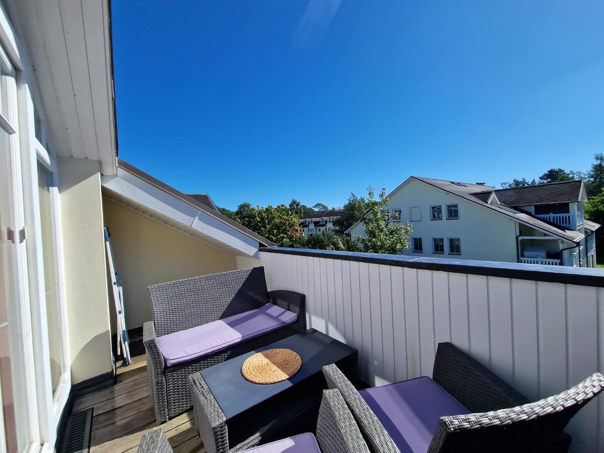 Duenenpark Binz - Komfortplus Ferienwohnung Mit 1 Schlafzimmer Und Balkon Im Dachgeschoss 231 Eksteriør billede